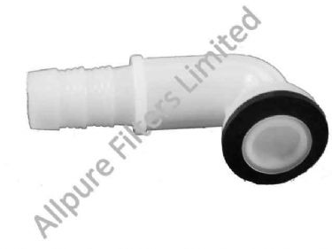 13mm Hose Barb Elbow.  from Allpure Filters - European Supplier of Filters & Plumbing Fittings.