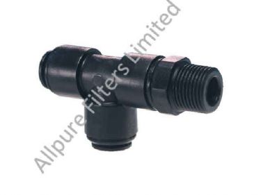 Swivel Male Run Tee BSPT Thread  from Allpure Filters - European Supplier of Filters & Plumbing Fittings.