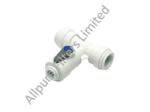 Acetal Angle Stop Valve Metric  from Allpure Filters - European Supplier of Filters & Plumbing Fittings.